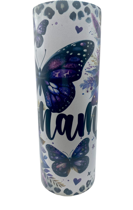 Mama Tumbler Design: Beautiful Butterfly