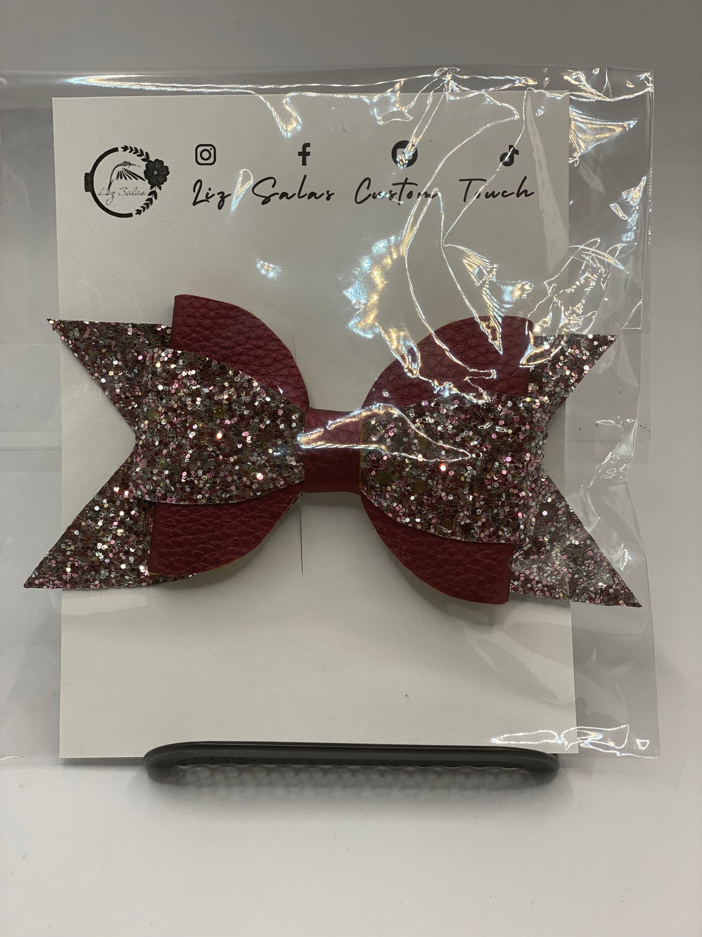 Bow (Maroon)